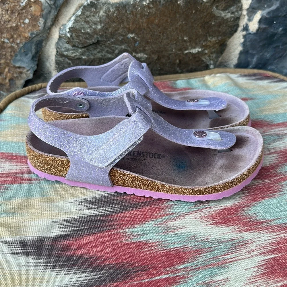 Birkenstock Purple Sandals Comfortable Flip Flops